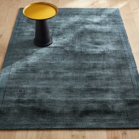 Ковер Ручной работы Tencel Burada 160 x 230 см синий AM.PM  фото, kupilegko.ru